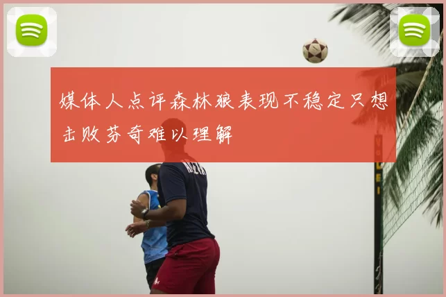 媒体人点评森林狼表现不稳定只想击败芬奇难以理解